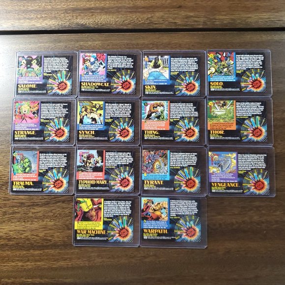 Marvel Trading Card 1994 Fleer - Salome to - Picture 2 of 16